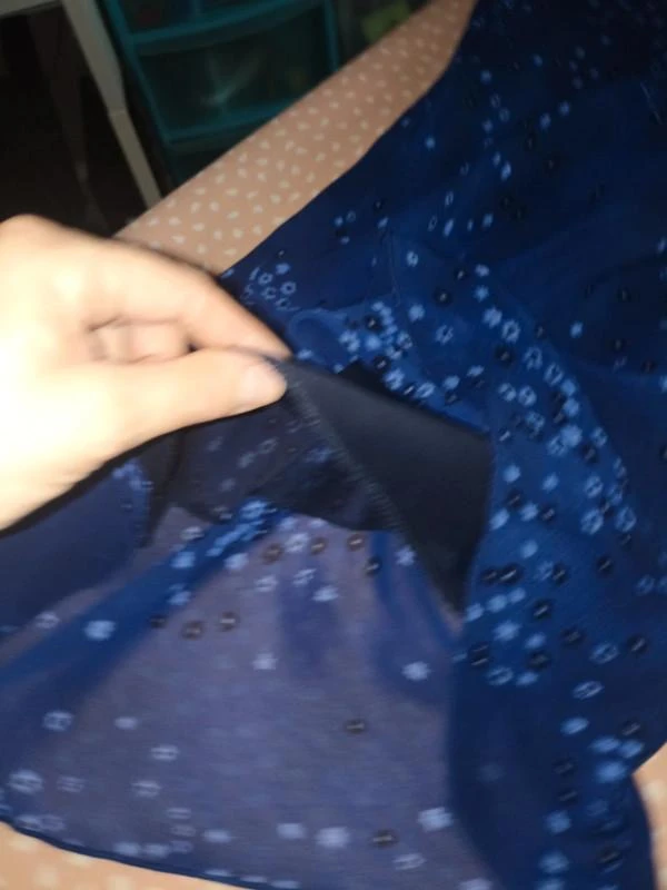 Sublime Vestido Nuisette Transparente Azul – photo 4